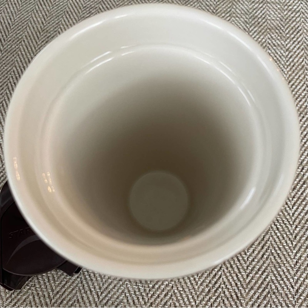 Starbucks 2016 anniversary bronze mermaid ceramic coffee Tumbler travel mug - Picture 4 of 8